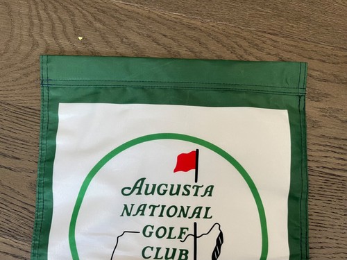 2 Sided Augusta National Members Only Entry Flag 14 “ X 19 “ 2025 Masters - Picture 4 of 8