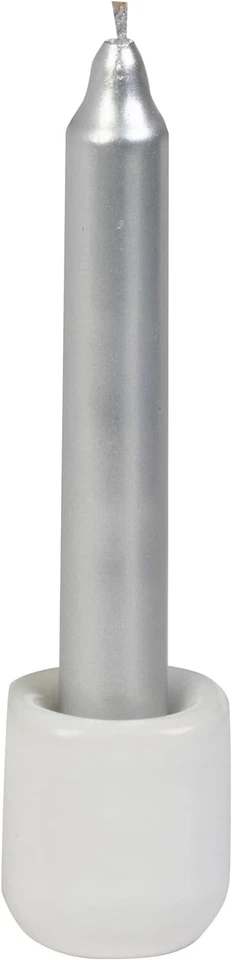 Biedermann & Sons Chime Candles, Silver- Set of 20 (C1125S) - Изображение 2 из 3