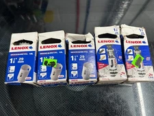 NOS 5-pack lot Lenox Speed ​​Slot Wood Bi-Metal Hole Saw Blade 1-1/8" 30018 18L