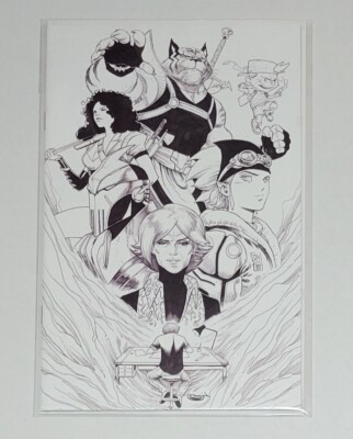 The Plot Holes #1 (IDW) Shah Sketch Virgin, Ltd. to 400, NM, Free Shipping!