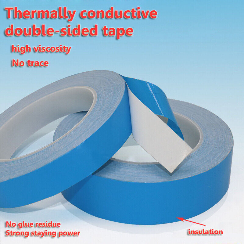 vulkansk Enig med transaktion Thermally conductive double-sided tape LED mold heat dissipation multi  function | eBay