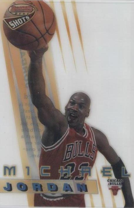 Michael jordan refractor finest ジョーダン　レア 1997-98 FINEST ATOMIC REFRACTORS MICHAEL JORDAN GOLD #154