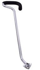 Bike Parent Handle Pole Safety Control Grab Silver Kids Bicycle Alloy Silver