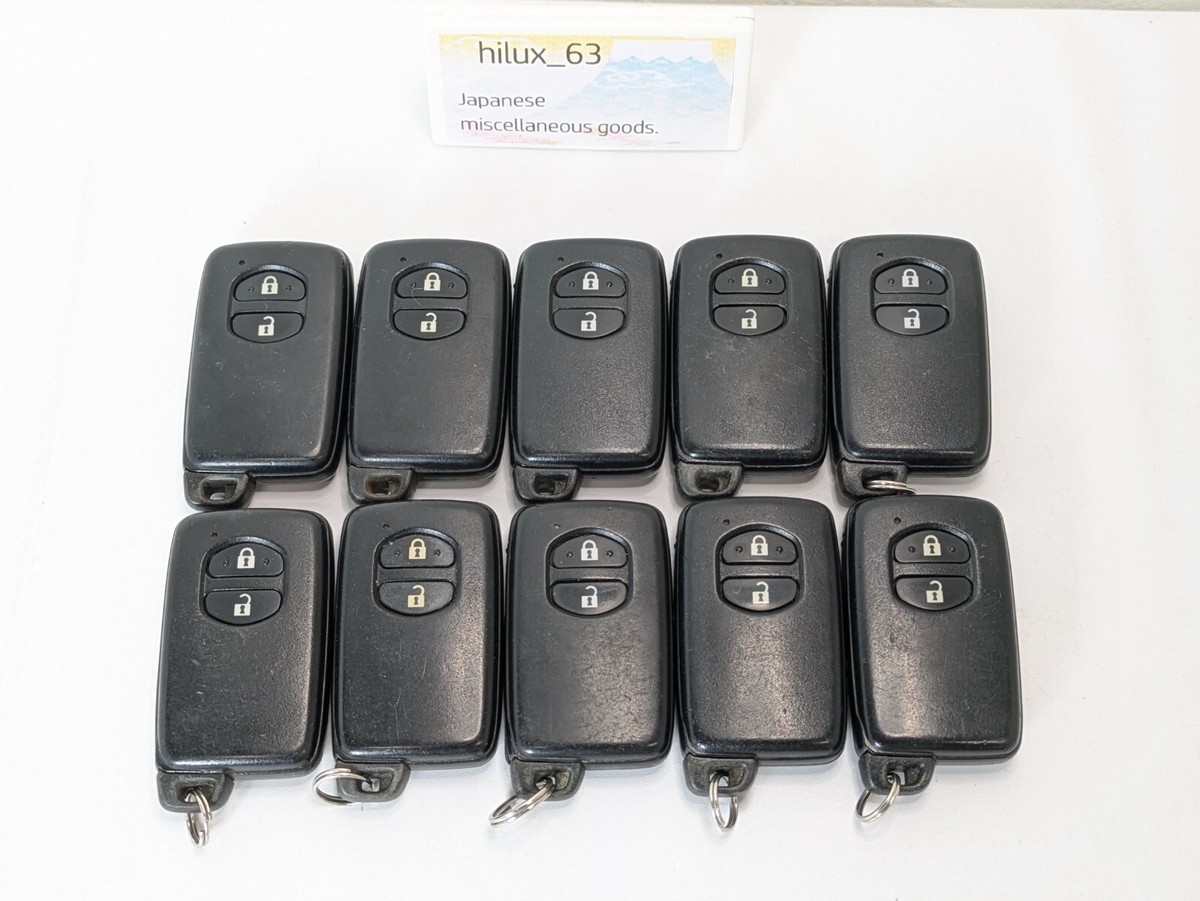 TOYOTA 2 Button Smart Key 271451-5300 OEM Prius Aqua Alpha Wish 10