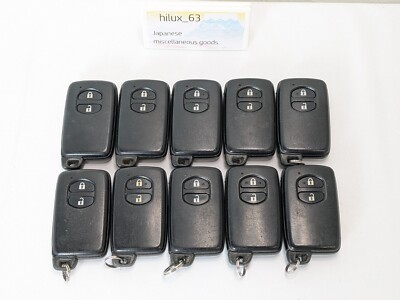 TOYOTA 2 Button Smart Key 271451-5300 OEM Prius Aqua Alpha Wish 10 TOYOTA 2 Button Smart Key 271451-5300 OEM Prius Aqua Alpha Wish 10
