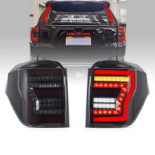 New LED Tail Lights for 2010-2024 Toyota 4Runner Smoked Tail Light LH+RH Kit