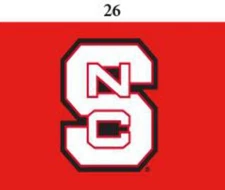 NC State Toddler Short Sleeve T Shirt Print