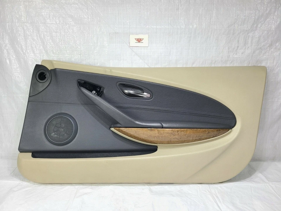 2004-2005 Bmw 645ci Passenger Door Panel E63 Cream Beige Right - Imagem 4 de 4