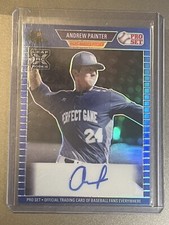2021 Leaf Metal Pro Set Blue  Refractor Andrew Painter Phillies  RC AUTO 18/35