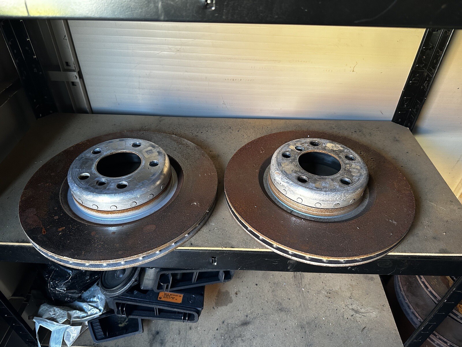 Genuine BMW 345mm F20 M Sport 2 Piece Rear Brake Discs 34206797605  