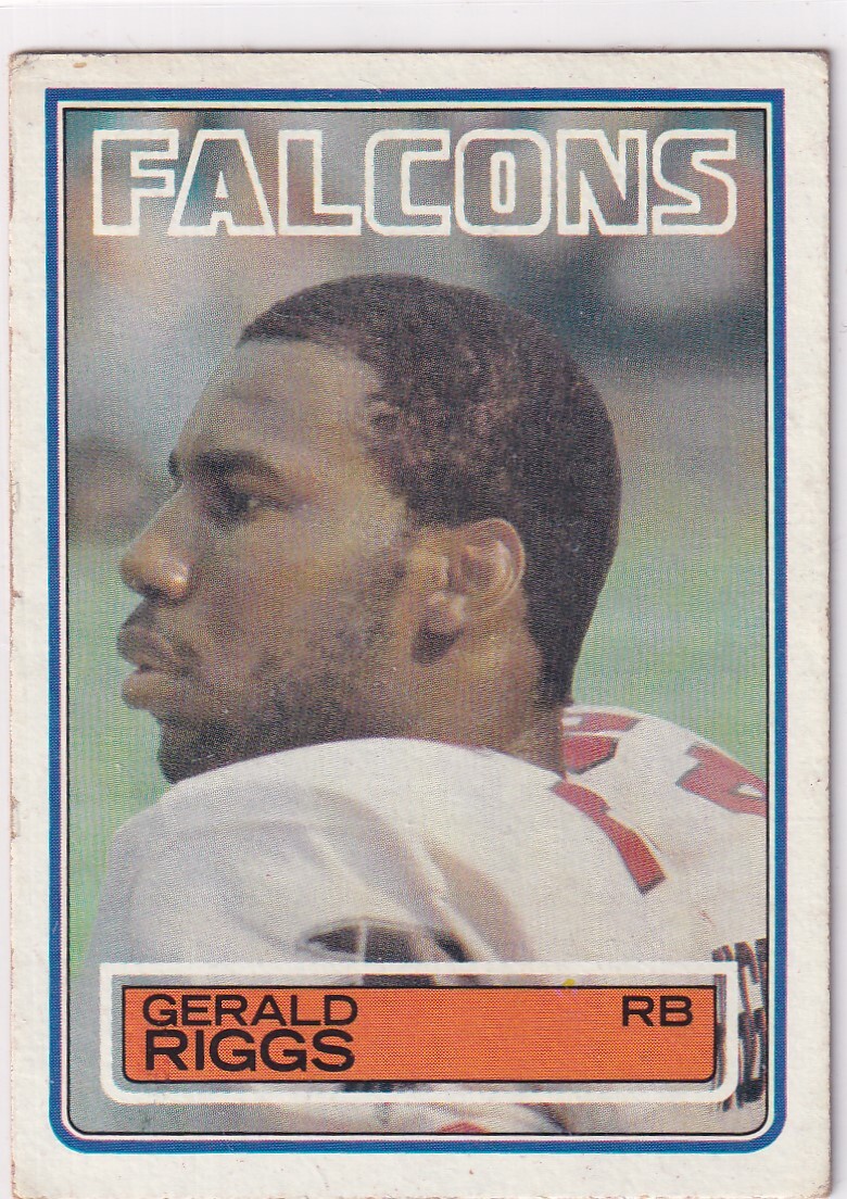 1983 Topps #25 Gerald Riggs