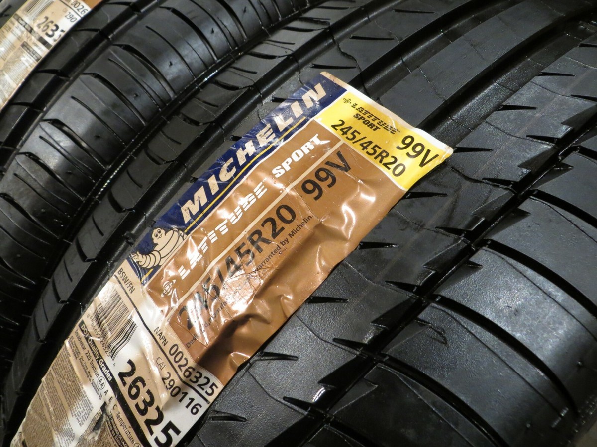 NEW 2 TWO MICHELIN LATITUDE SPORT 245/45R20 99V XL 220-AA-A 245 45 