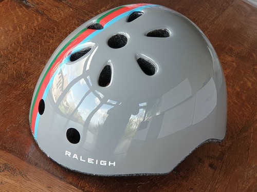 Raleigh Pop Childrens Cycle Helmet (Silver) 50-54cm Bike Bicycle Kids Safety NEW - Picture 2 of 7
