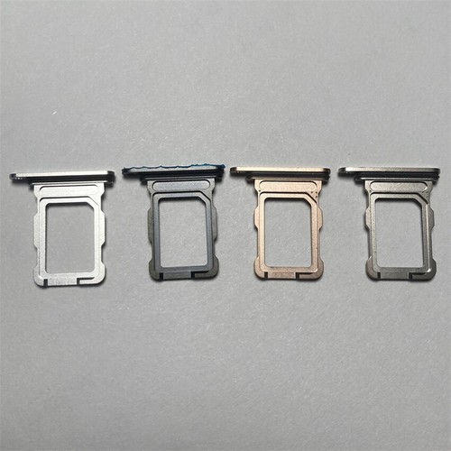 Single Card Slot Dual SIM Card Tray Holder For iPhone 16/16plus/16Pro Max/16Pro - Photo 3/28