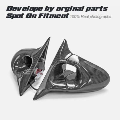 For 94-01 DC2 Integra Type R 3DR LHD Carbon Fiber Ganador Aero Mirror Rearview