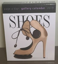 Shoes Page-A-Day Gallery Calendar 2019
