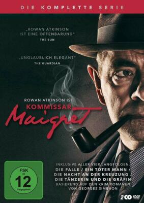 KOMMISSAR MAIGRET-DIE KOMPLETTE SERIE - ATKINSON,ROWAN/+  2 DVD NEU