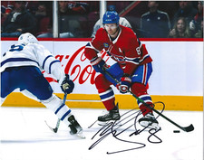 MIKE MATHESON Signed 8.5 x 11 Photo Signed REPRINT Hockey MONTREAL CANADIENS