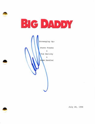 COLE SPROUSE SIGNED AUTOGRAPH BIG DADDY FULL MOVIE SCRIPT STARRING ADAM ...