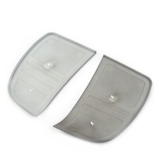 Chrome Tri Line Stereo Trim Cover For Harley Touring 14-22 Street Electra Glide