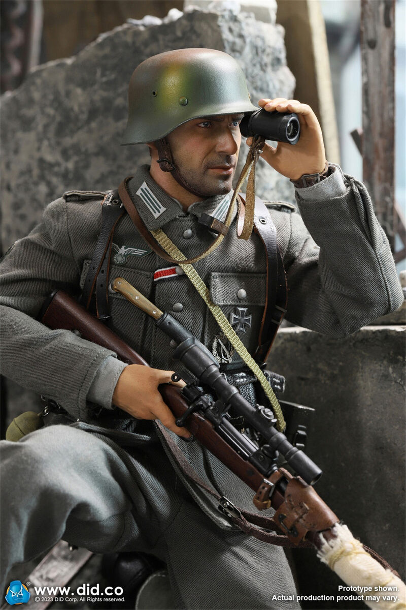 DID D80163 1/6 WWII German Sniper Wolfgang Soldier Model DID D80163 1/6 WWII German Sniper Wolfgang Soldier Model