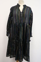 Noa Noa Damen Kleid Dress Midi Schwarz Gr.36 Neu