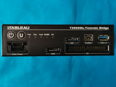 TABLEAU  T35689iu Forensic Bridge