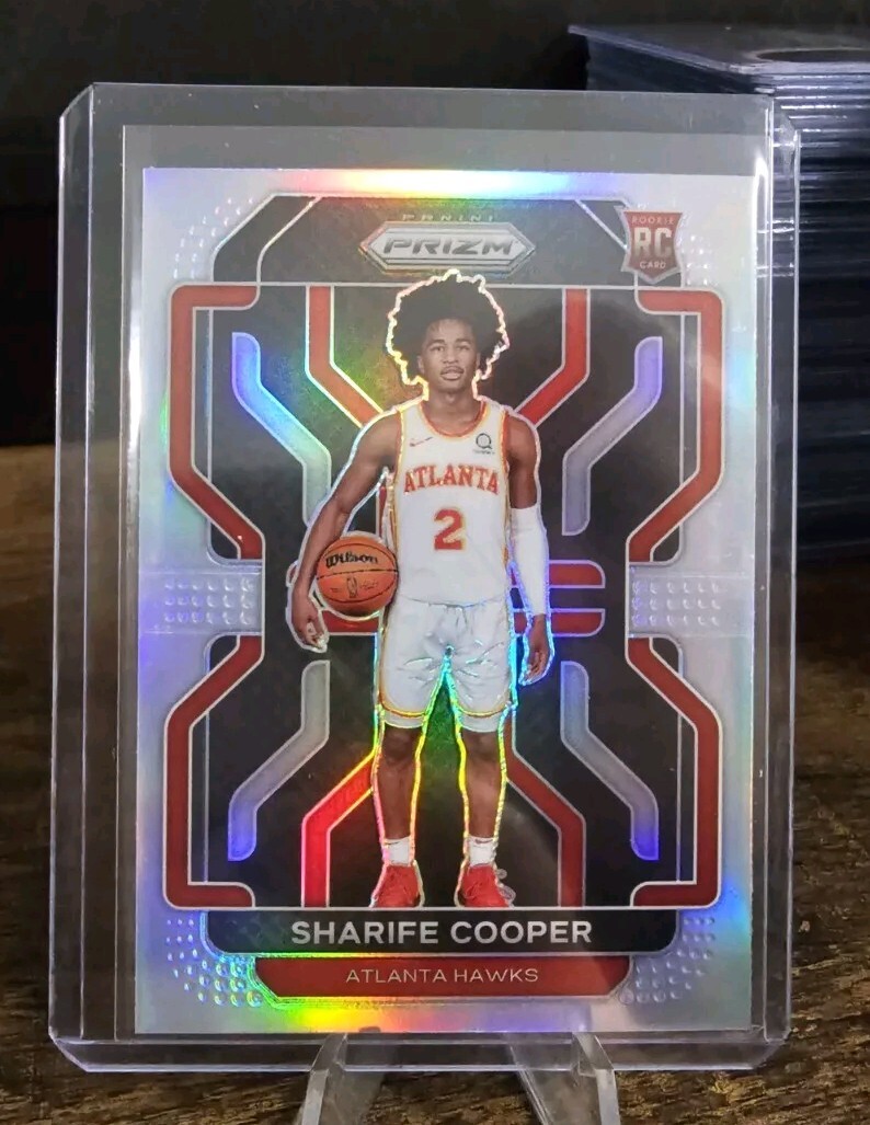 2021-22 Panini Prizm - Silver Prizm #280 Sharife Cooper (RC) HAWKS 