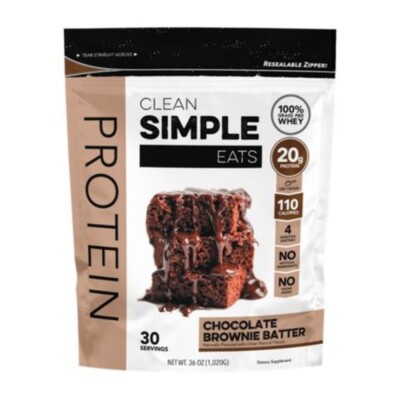 Gras Gefüttert Molke Protein - Schoko Brownie Batter (1065ml 30 Anwendungen)