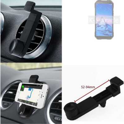 Lüftungshalterung für Doogee S61 Pro Universal Auto Halterung KFZ schwarz Lüf