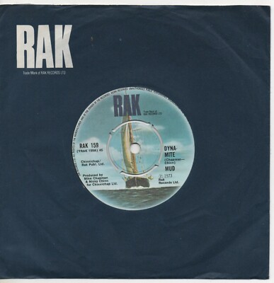 MUD dynamite*do it all over again 1973 UK RAK 45