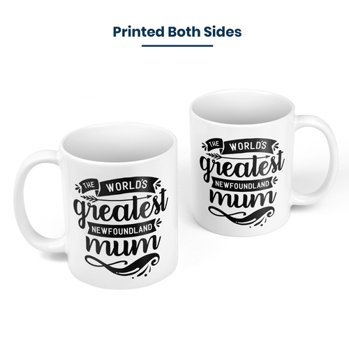 Newfoundland Mum Mug: Cute & funny gifts for all Newfoundland owners & lovers! - Picture 5 of 5