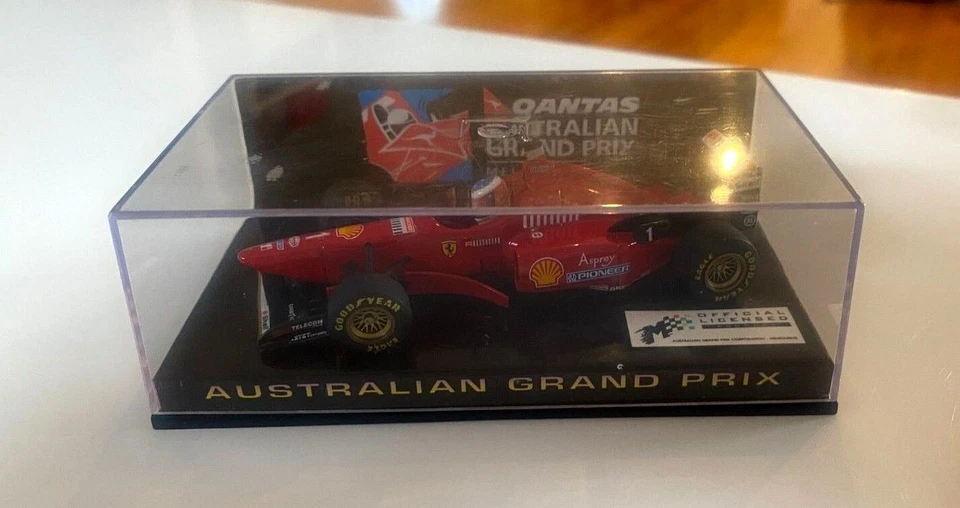 Australian Grand Prix 1997 1:43 Micheal Schumacher Ferrari Official Licensed! - Image 3 of 4