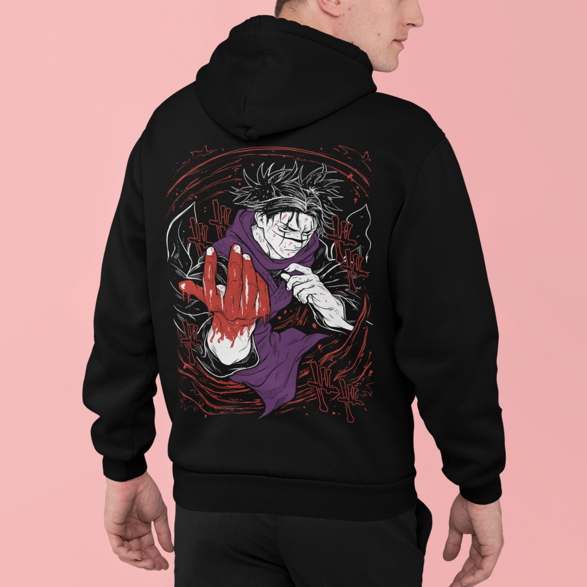 Choso Hoodie Sukuna Jujutsu Kaisen Anime Gojo Satoru Itadori