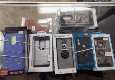 Bulk 50 Pcs MOTO, LG, Google Pixel Mixed Cases 