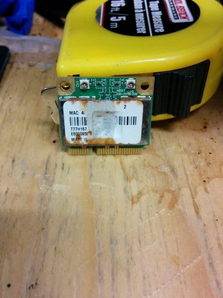 Genuine Internal Wireless Card T77H167 pulled from eMachines E730 Series (NEW80) - Image 2 of 2