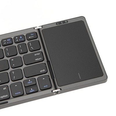 Foldable BT Keyboard Portable Wireless Folding Keyboard With Touchpad For Wi Hot
