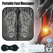 Electric Muscle Stimulator Electric Foot Massager Pad Massage Mat Relief Pain