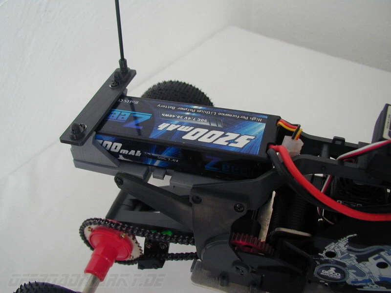 RC 1/4 Kyosho ATV Quad Rider Heck Rahmen Set AT-3B Ersatz - Bild 4 von 4