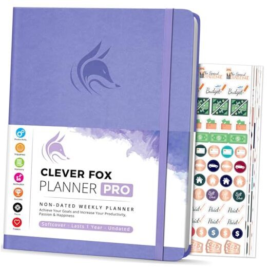 Planner PRO – Weekly & Monthly Life Planner A4 (8.5