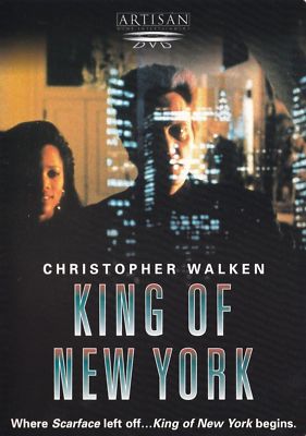 King of New York (Widescreen DVD, 2000) Christopher Walken, David Caruso