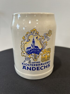 KLOSTERBRAUEREI ANDECHS -CERAMIC BEER STEIN
