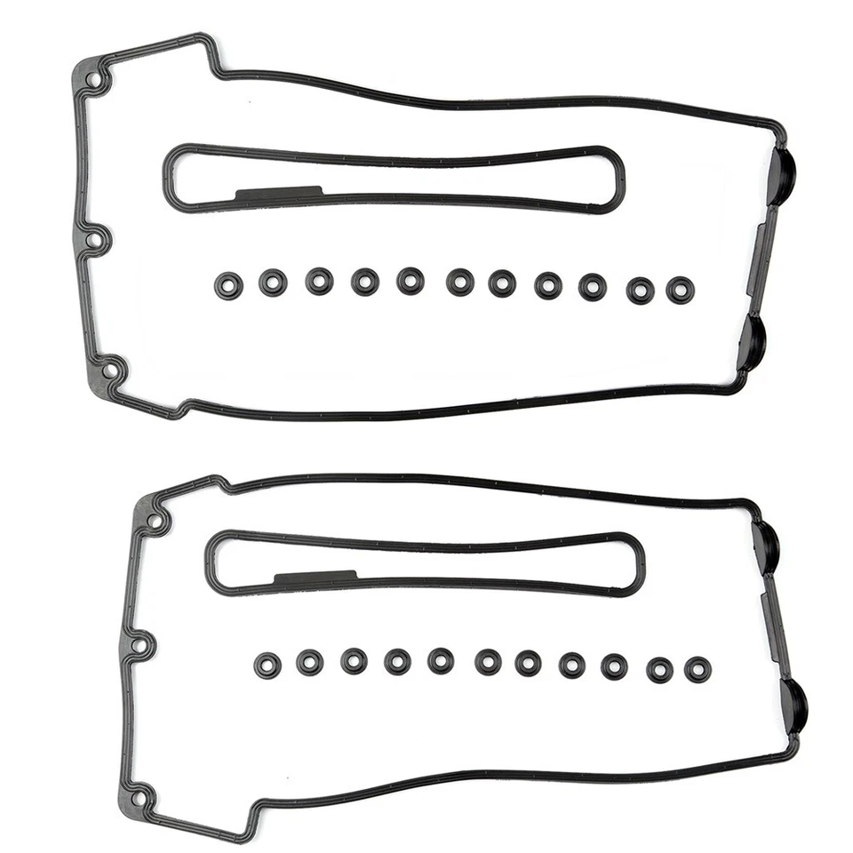 ECCPP Valve Cover Gasket Set For 03-05 BMW X5 540i 740i 740il Z8 Land Rover 4.4L - Image 4 of 4