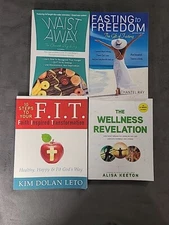 Waist Away Chantel Ray Lot 4 Christian Diet Books Kim Dolan Leto Alisa Keeton 