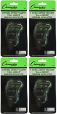 Champion Sports 4 Wheel Optic Yellow Call Order Umpire Indicator - PI4 (4-Pack)