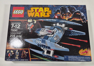 Lego Star Wars Set 75041 Vulture Droid 2014 New Retired Factory Sealed Box Buzz