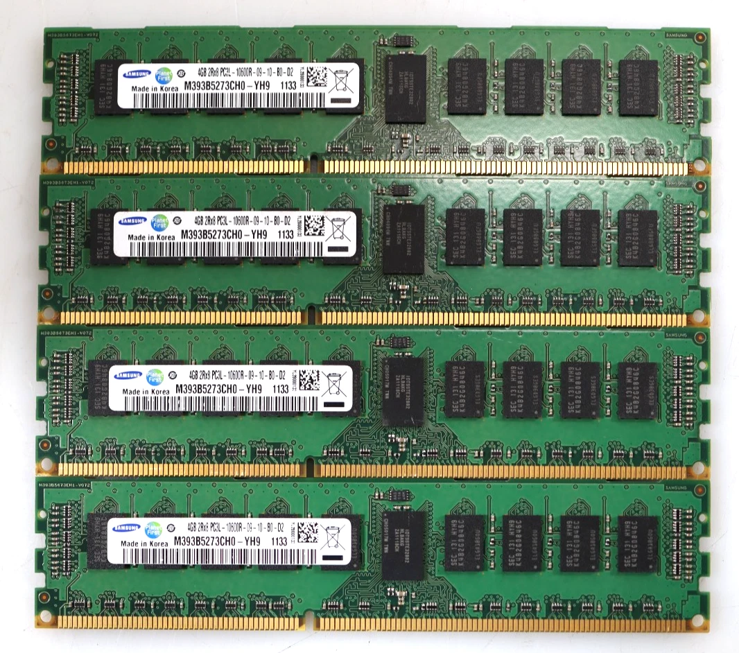 PC3-10600R (DDR3-1333) Bus Speed Network Server Memory (RAM) for