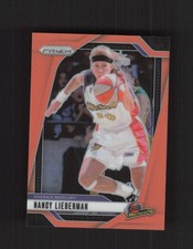 2024 Panini Prizm WNBA #139 Nancy Lieberman Orange Prizms #/99