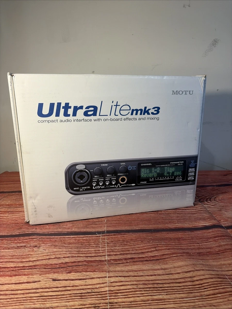 Motu Ultralite MK3 Audio/MIDI Interfaces for sale | eBay