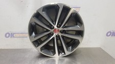 17-22 Jaguar F-pace F Pace Oem 19x8-12 5 Double Spoke Wheel Rim